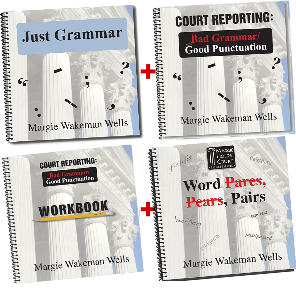 Just Grammar/Bad Grammar Good Punctuation/Workbook/Word Pairs